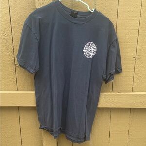 Santa Cruz Skateboards Navy Short-Sleeve Graphic Tee